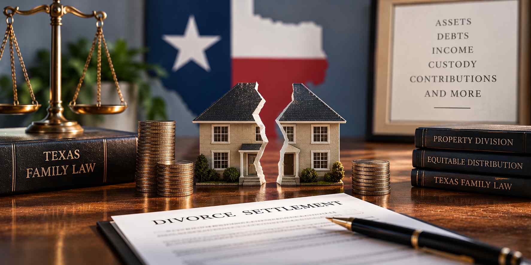 Why Texas Community Property Does Not Guarantee A 50/50 Divorce Split. Our Dallas divorce lawyer at LaMorgese Family Law explains Why Texas Community Property Does Not Guarantee A 50/50 Divorce Split.